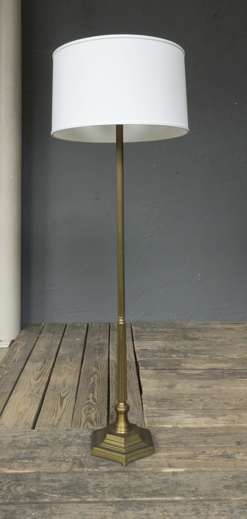 French Neoclassical Style Floor Lamp, French Style Floor Lamps