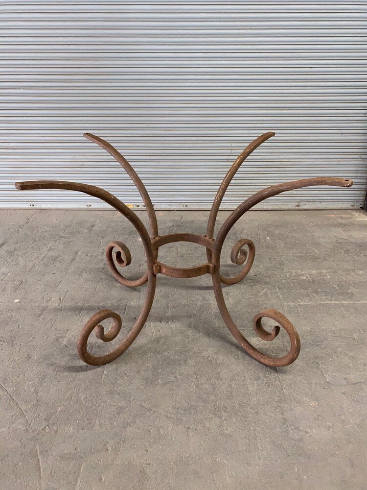 cast iron decorative table base — ARCHITECTURAL ANTIQUES