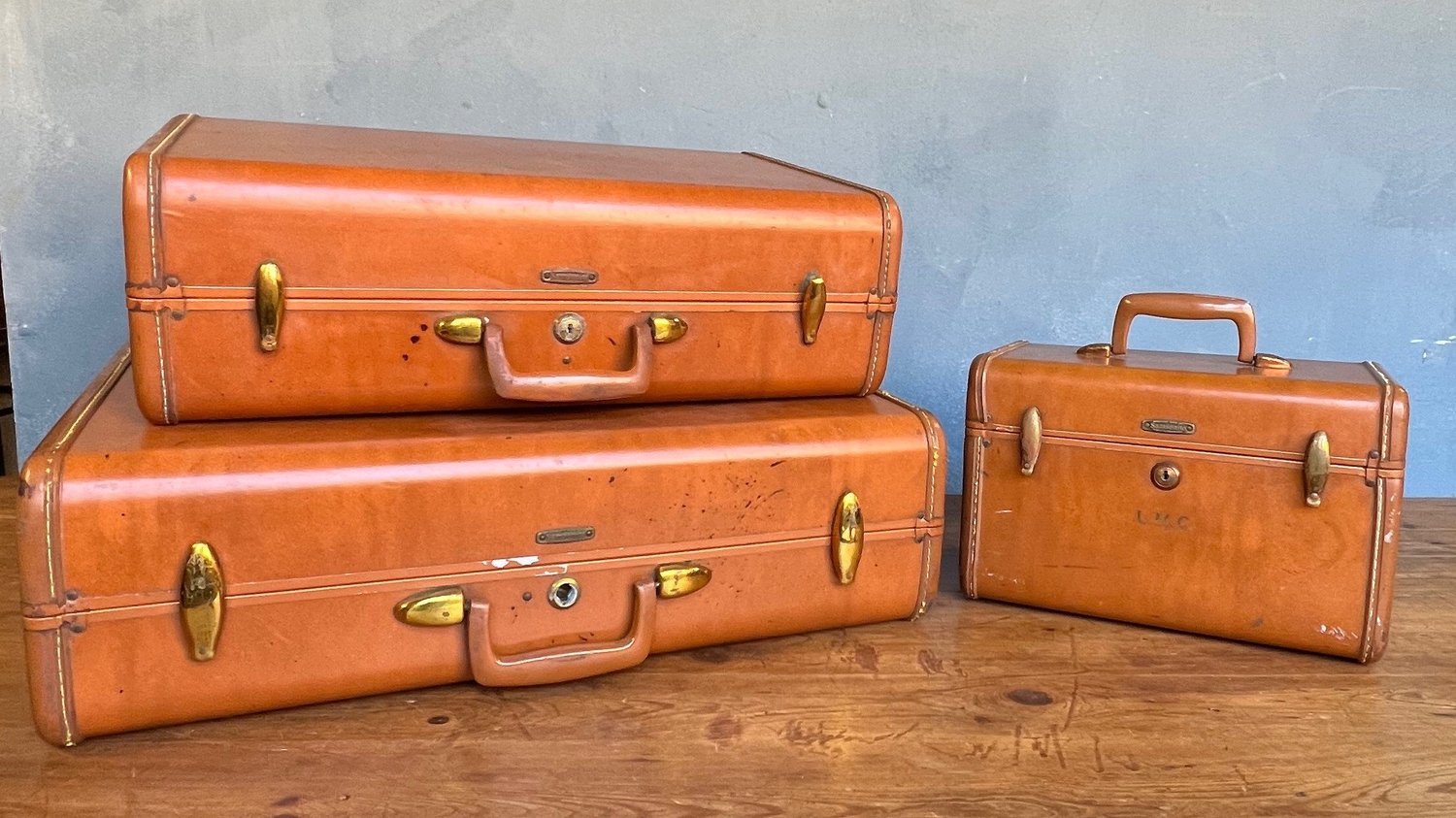 Vintage/Antique? Leather Suitcase