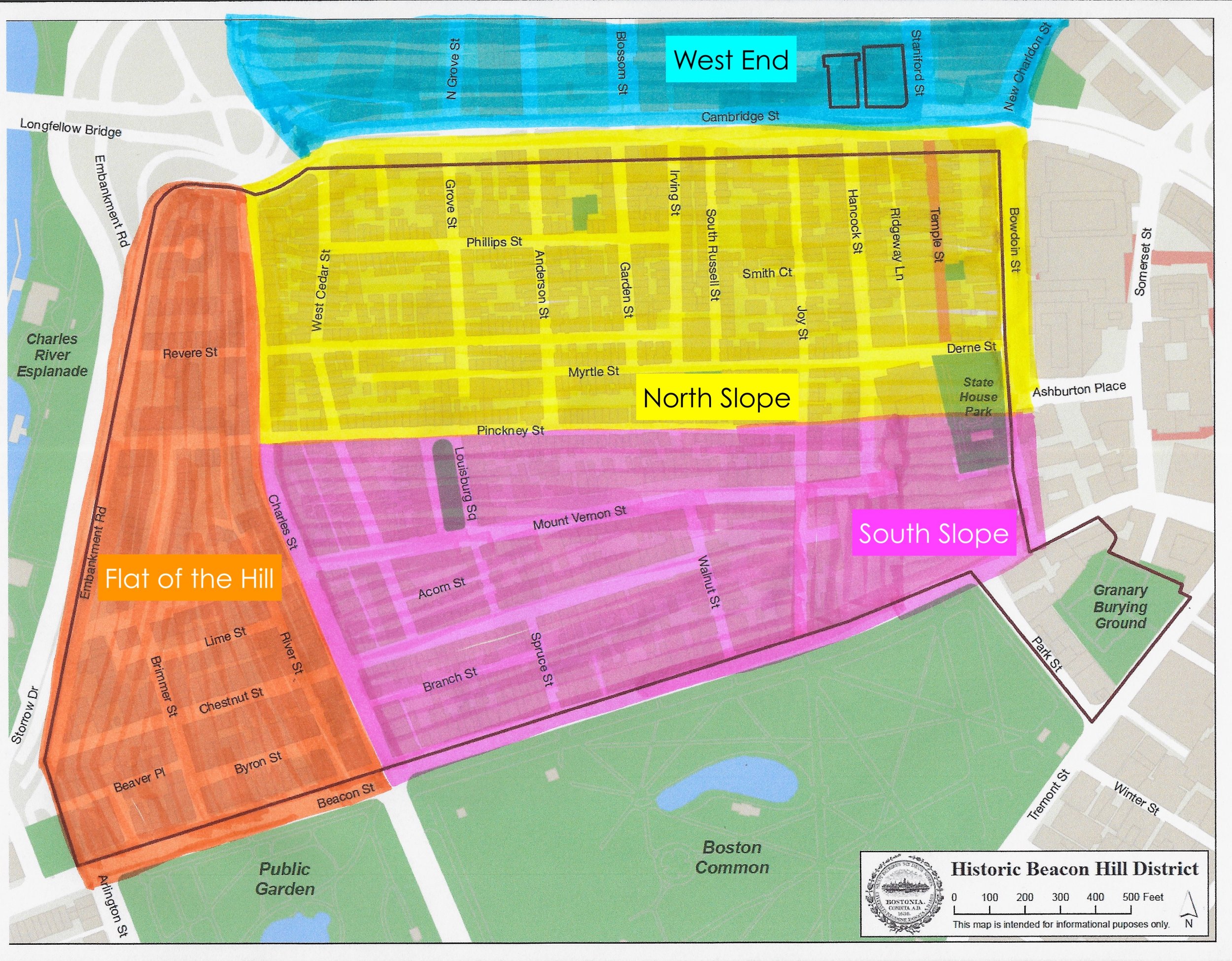 NEW Classic Beacon Hill Neighborhood on Myrtle Street in 