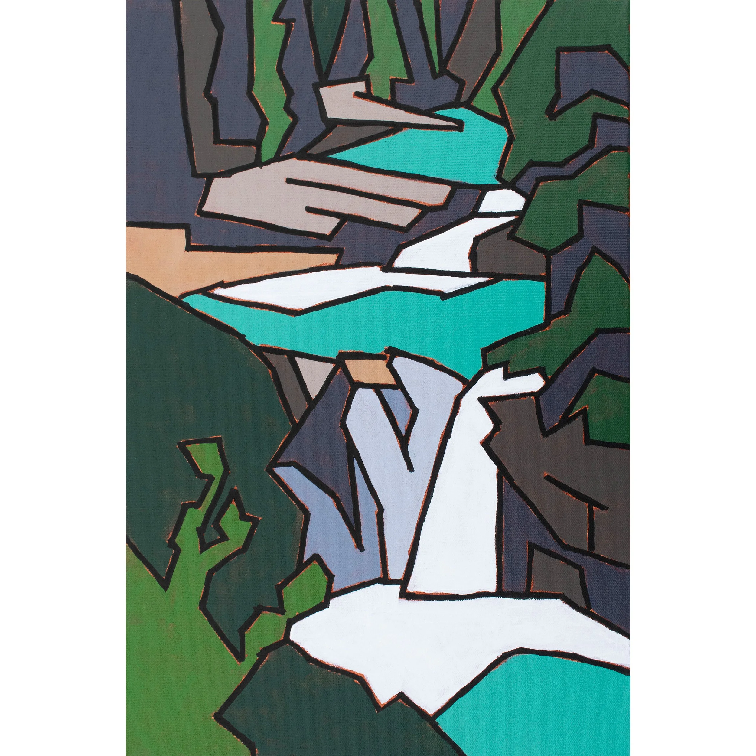 Shapes of Johnston Canyon