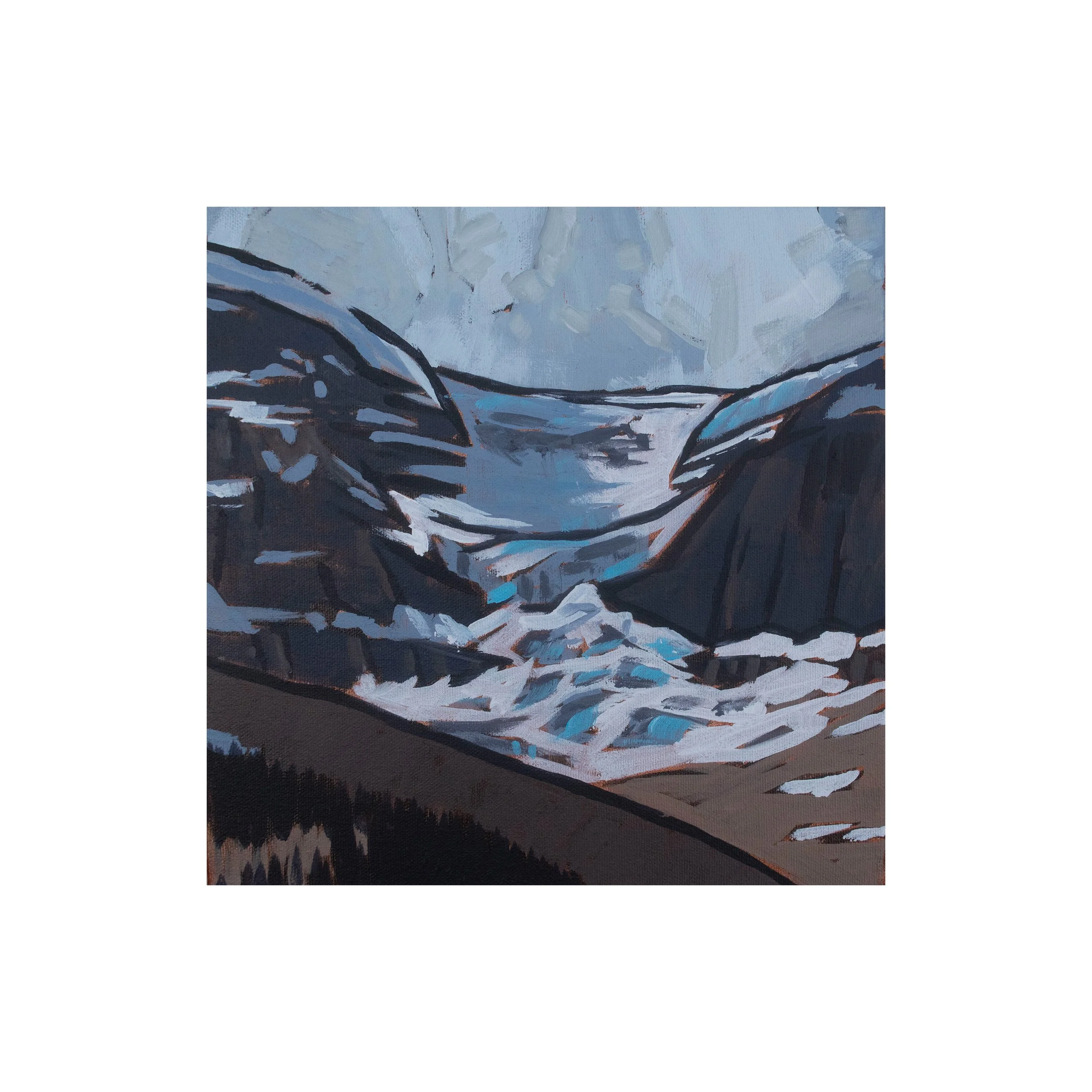 Icy Heart of Dome Glacier