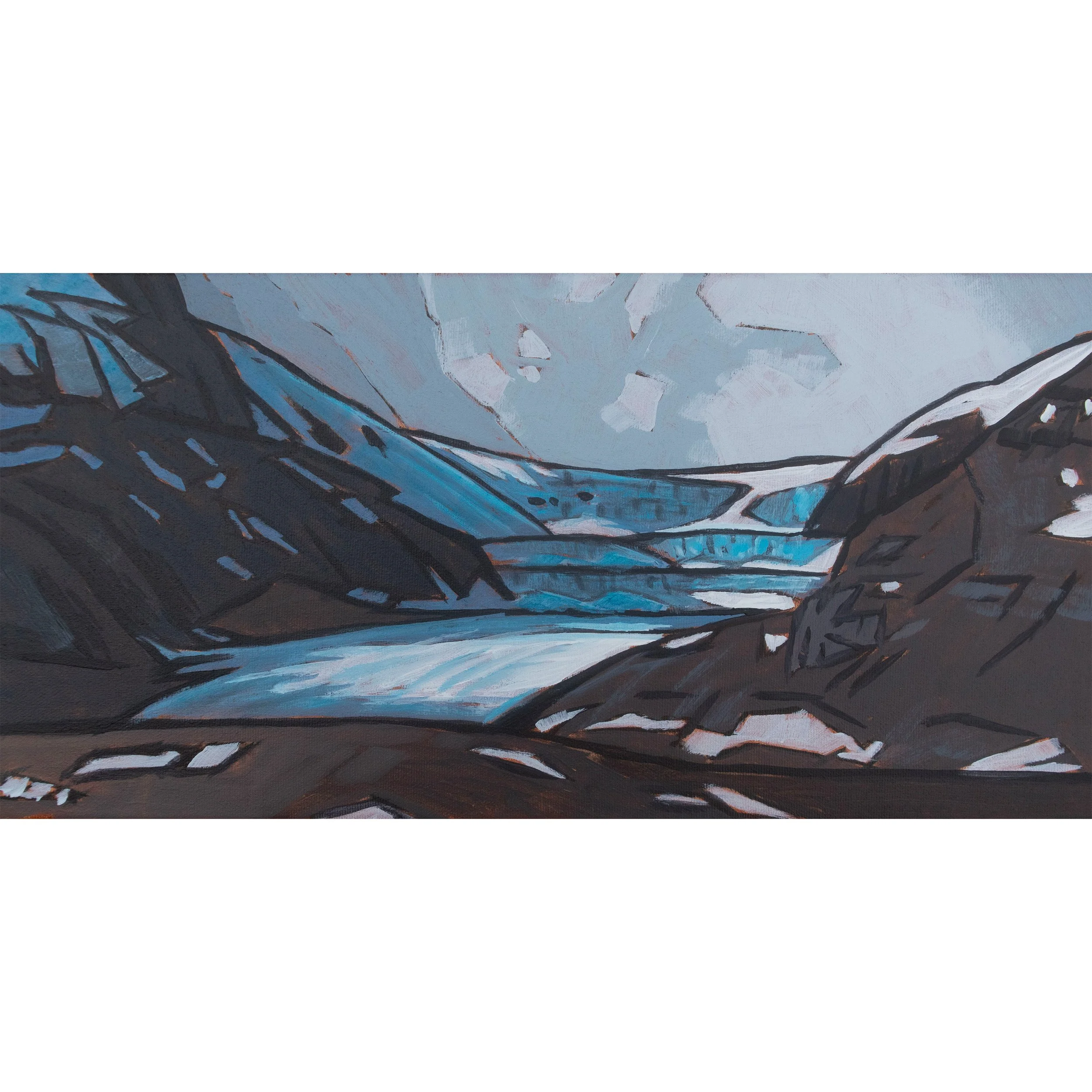 Athabasca's Glacial Blue