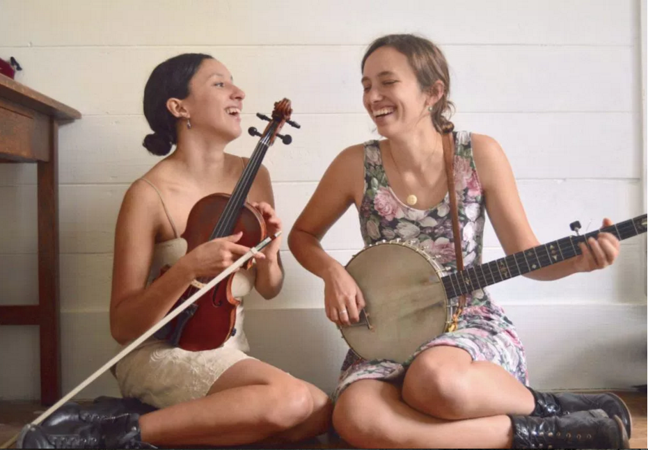 Originally from Oregon, Wilhelmina Frankzerda is an extraordinary young talent widely recognized for her impressive fiddle playing and profound songwriting. At just 19, she has won the National Twin Fiddle Championship, performed on the Grand Ol’ Opry, and been twice selected to participate in the Savannah Music Seminar. She released her first album of all original songs featuring chamber-grass trio, the Bee Eaters in 2015. Emily Mann is a California native with her heart in the old Appalachian mountains. She studied with old-time legends such as Paul Brown, Alice Gerrard, Bruce Molsky, and John Herrmann and has established herself as one of the most gifted and capable up and coming musicians in the traditional music scene. She has performed with Darol Anger, Aoife O'Donovan, Sean Watkins, Laurie Lewis, and more.