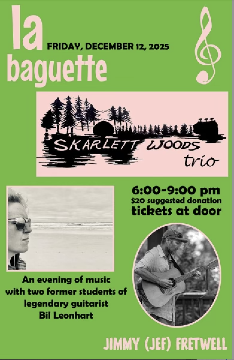Skarlett Woods Trio and Jimmy Fretwell