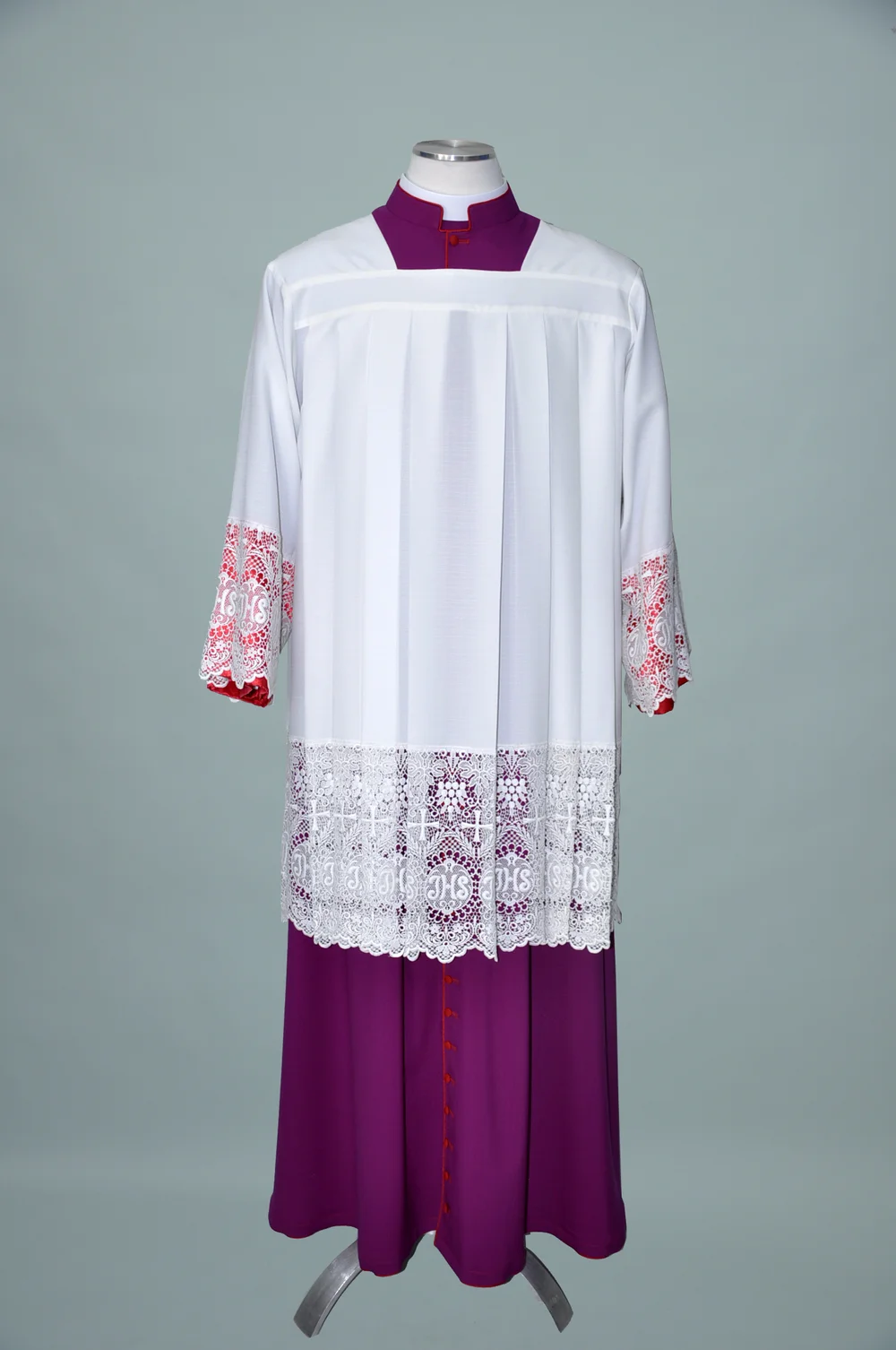 Surplices: W/ 8.5" & 11" IHS Lace  The House of Hansen, Inc.