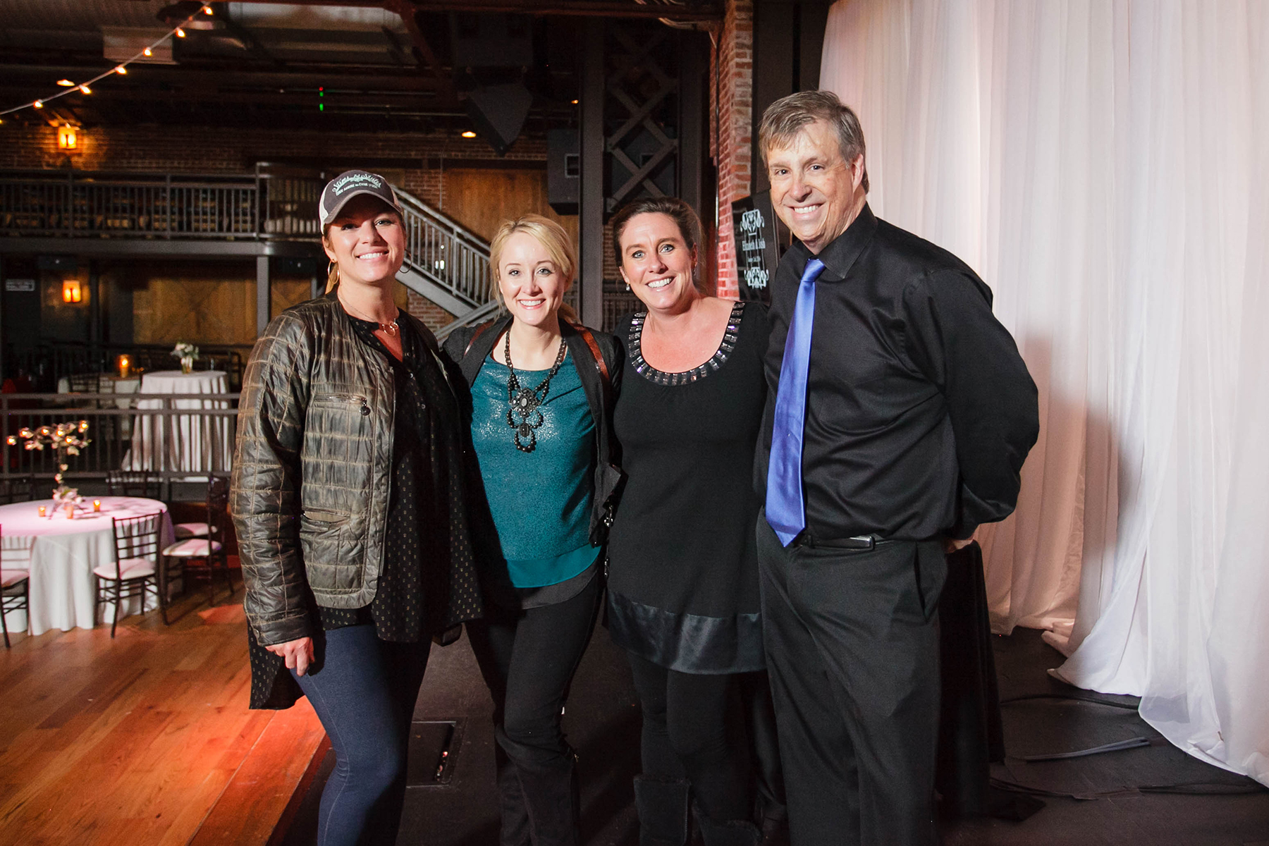 L-R: Suzanne Martensen, Stems & Styles; Angela Karen, Angela Karen Photography; Danny Brewer, Feel the Beat Entertainment