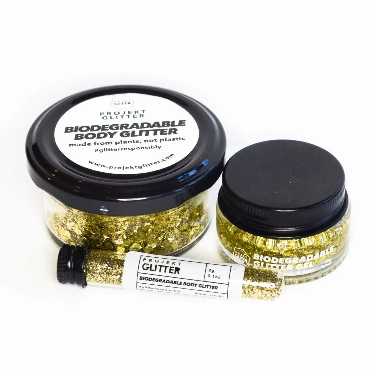 Projekt Glitter Best Biodegradable Body Glitter