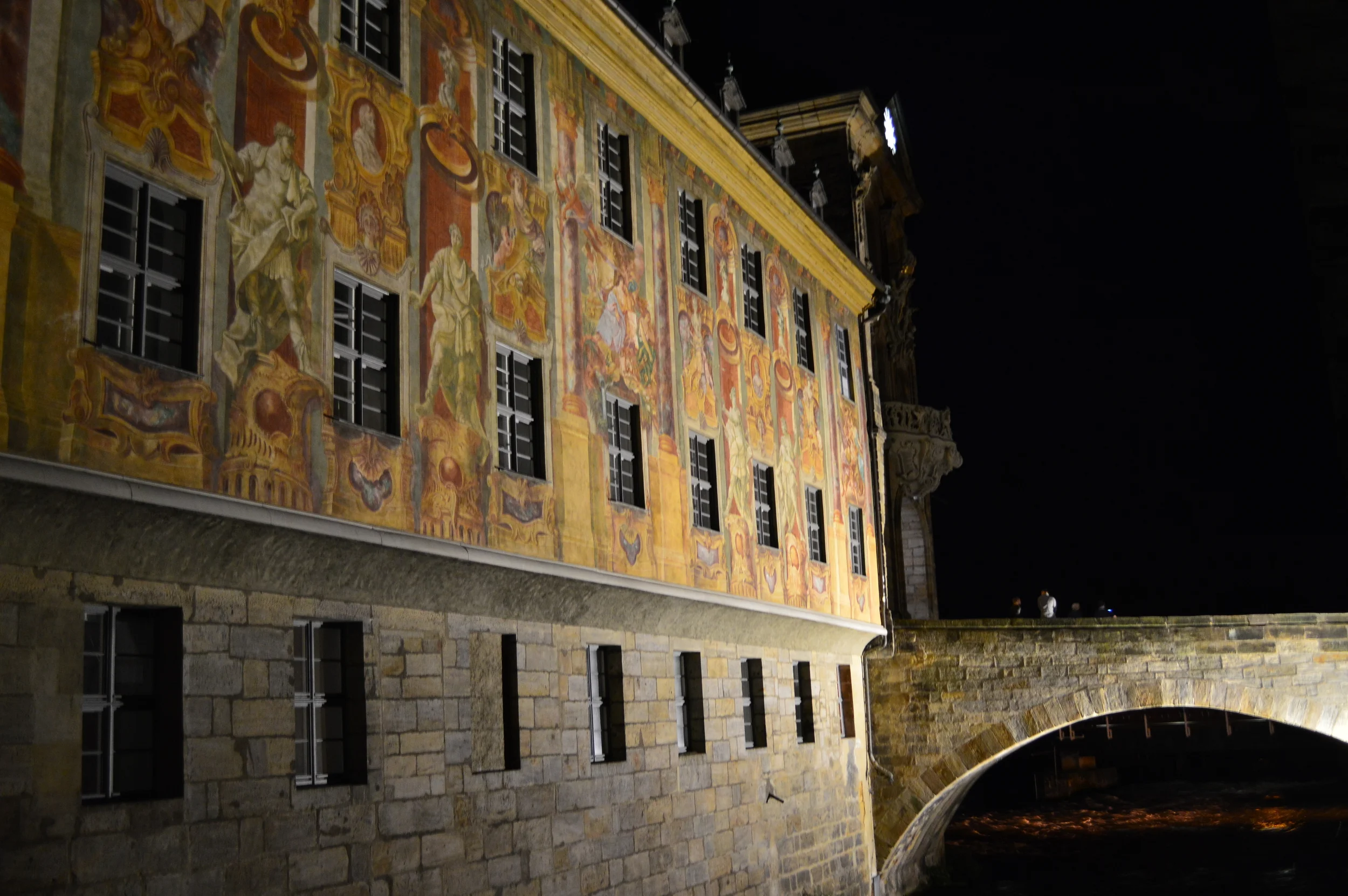 Painted Town Hall in Bamberg