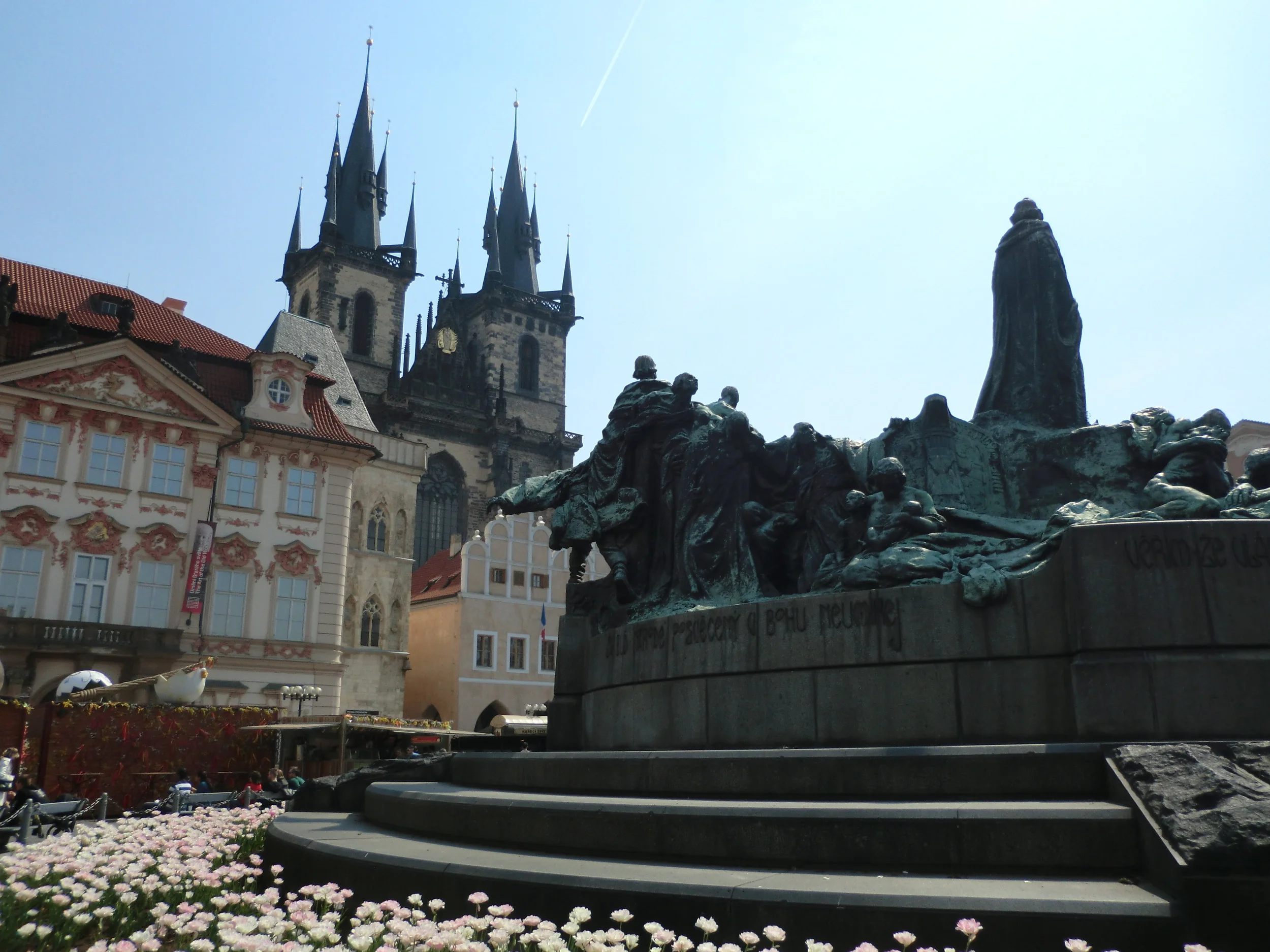  Welcome to Prague! I recommend just wandering through the streets and taking pictures; the city is just posing for your lens.&nbsp;  Interesting fact according to my favorite foodie tours site for this area  Eating Prague Tours , the Jewish quarter 