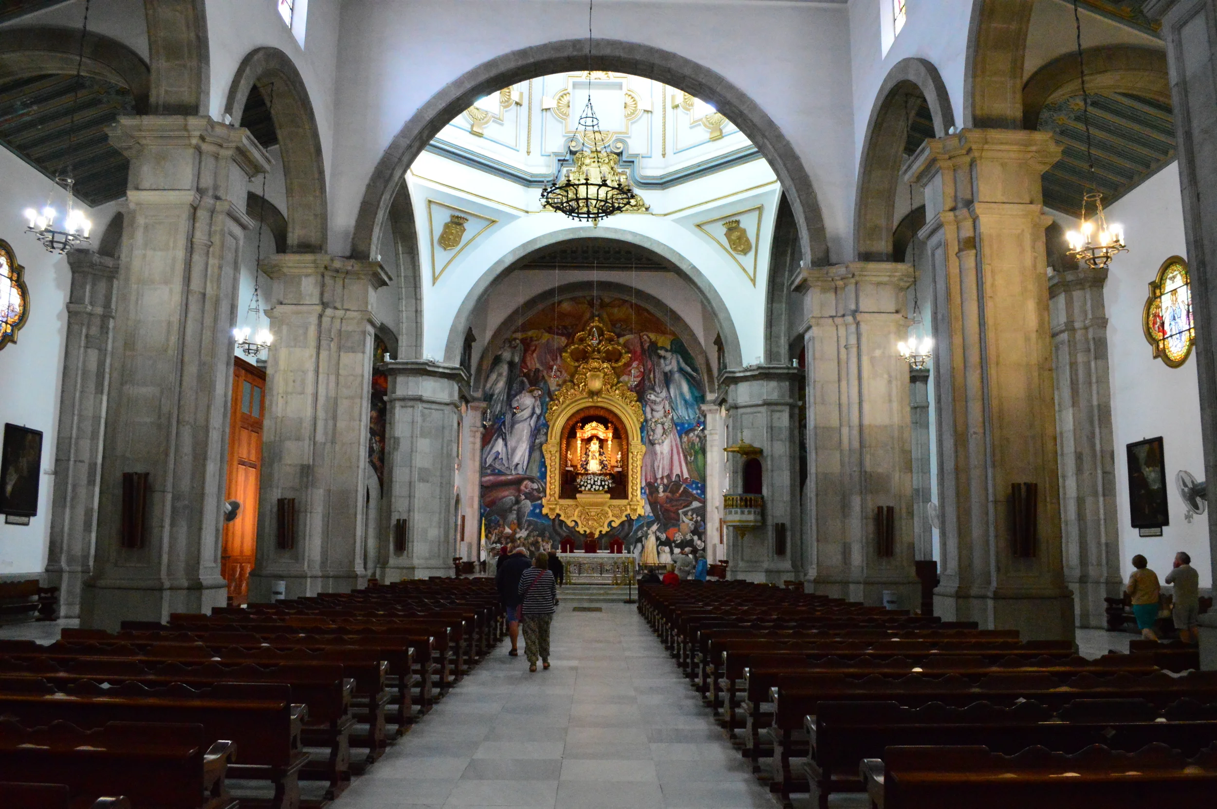  Basilicas always catch my eye, even on distant islands such as the Spanish Canaries.  Welcome to Candelaria, Tenerife.&nbsp;   This simple yet elegant church has undergone many sackings and damage over the years, though was finally redone and remain