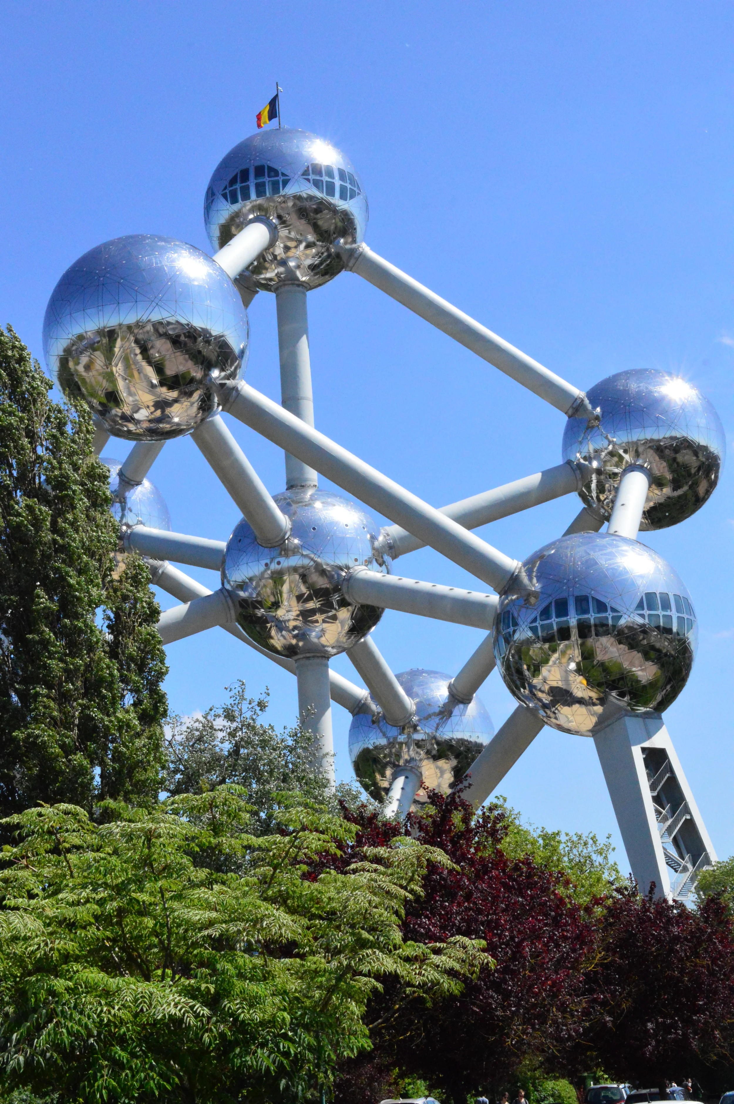  Atomium is an absolute must visit if you’re in the Brussels area, even if you need to jet to the edge of town with the metro to get there.&nbsp;  Created as the focal point for the World Fair in 1958, this massive creation seems like a sculpture, bu