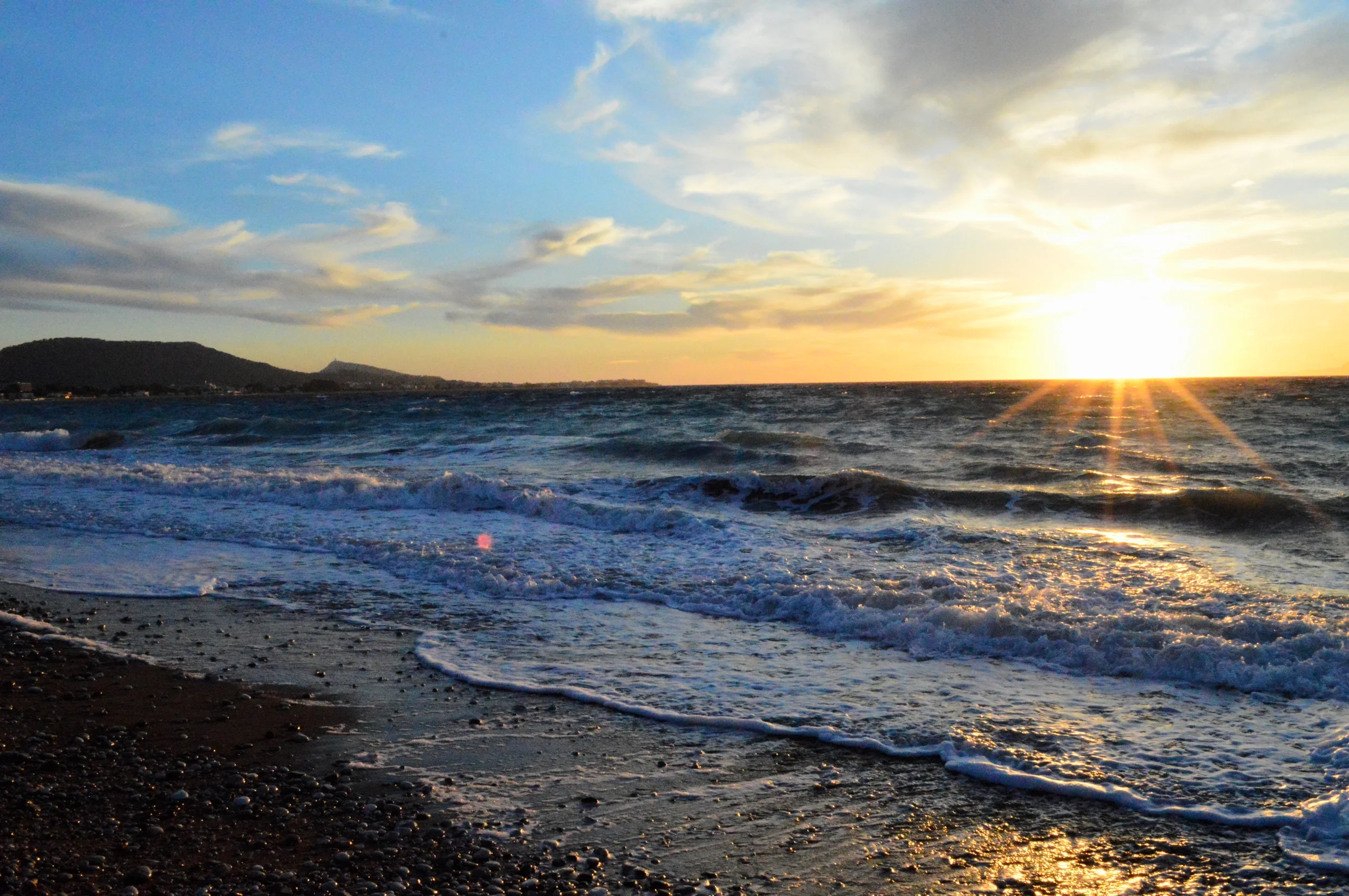  On the northern coast of Rhodes, the area of Ixia is known for its windy shores and beautiful sunsets over the Aegean. If you're up for some amazing  water sport experiences , there are some excellent spots here for windsurfing, kite surfing and oth