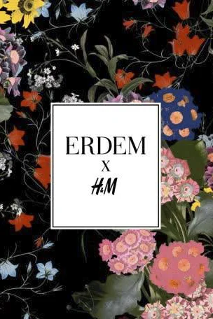 Lou dj's for Erdem x H&M launch 