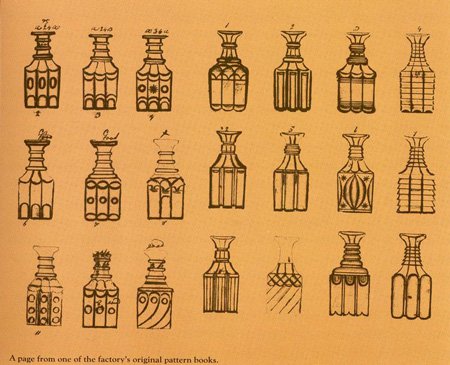 "A page from one of the factory's original pattern books." Retrieved December 19, 2016. waterfordvisitorscentre.com