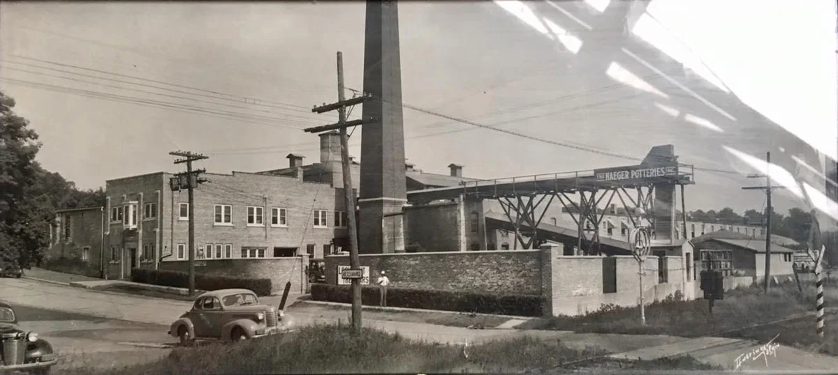 Haeger Potteries operated out of this location in East Dundee, Illinois for 145 years, closing in 2016.
