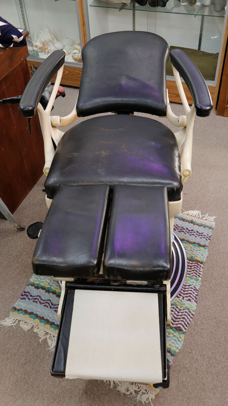 Past and Present Home Gallery  fully extended dental chair