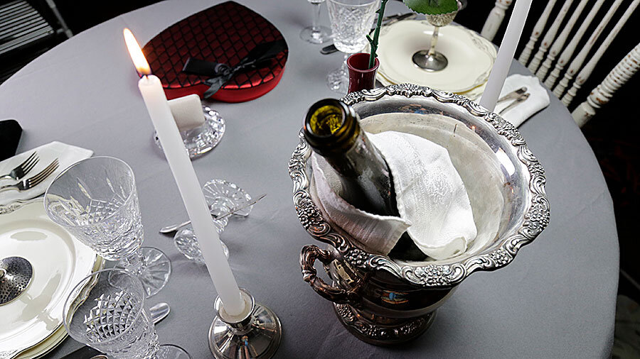 Silver Champagne Ice Bucket