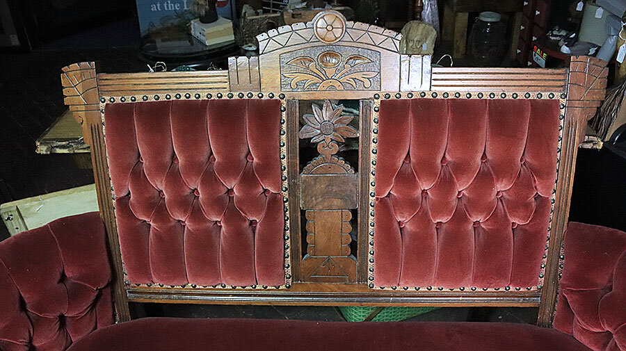 Victorian Style Settee