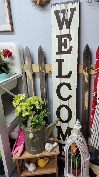  Add some flair to your lair with stylish signage and a pop of color! 