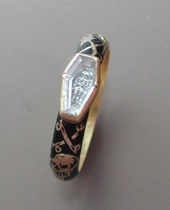 Crystal Coffin Ring