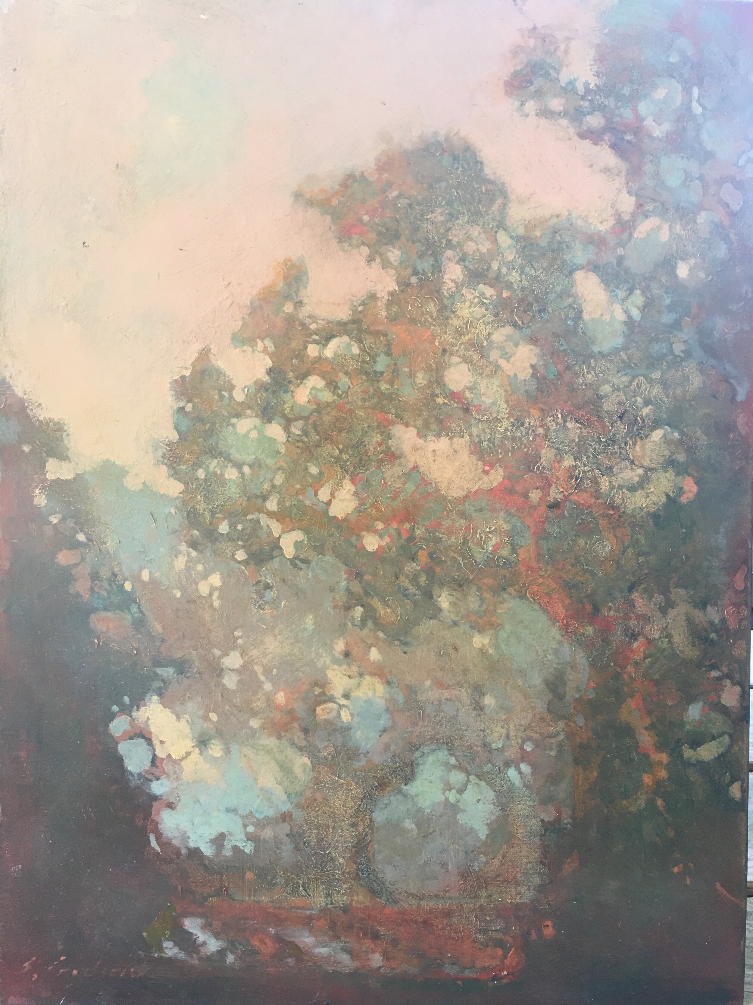 Late afternoon Oil on linen 18 x 22 inches Price on Request