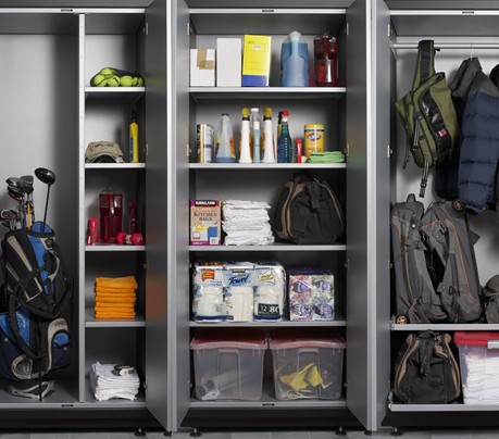 ADJUSTABLE SHELVES - Move shelves up or down or remove completely—our 1.25” hole pattern gives you all kinds of options.