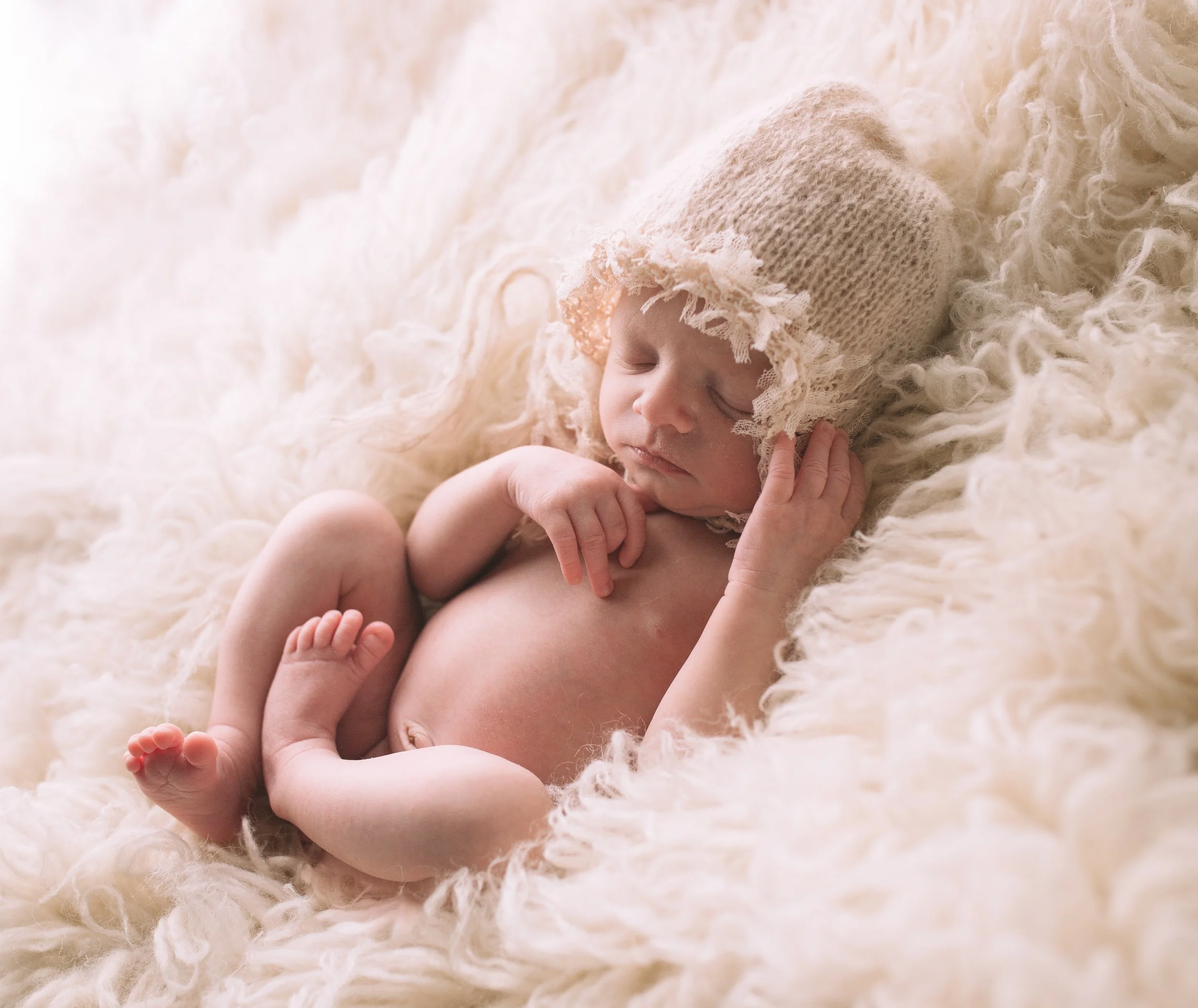 newborn photography North Idaho studio session