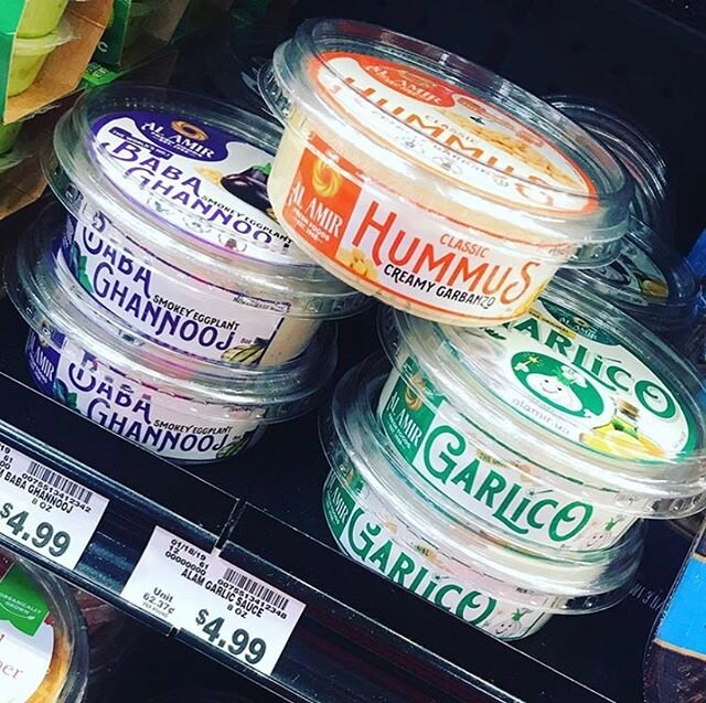 Looking for a healthy snack? Have you tried our classic hummus &amp; baba ghannooj!? They taste amazing and are so very good for you! 
You can find these products &amp; more at @fredmeyerstores deli section, @zupansmarkets &amp; @marketofchoice_offic
