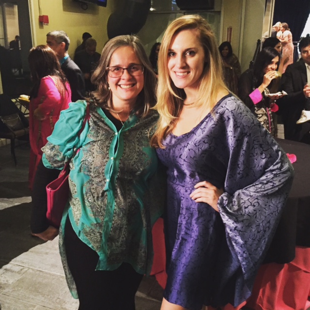Me and Teresa Bigelow from Trep Life , a Women 2.0 partner.