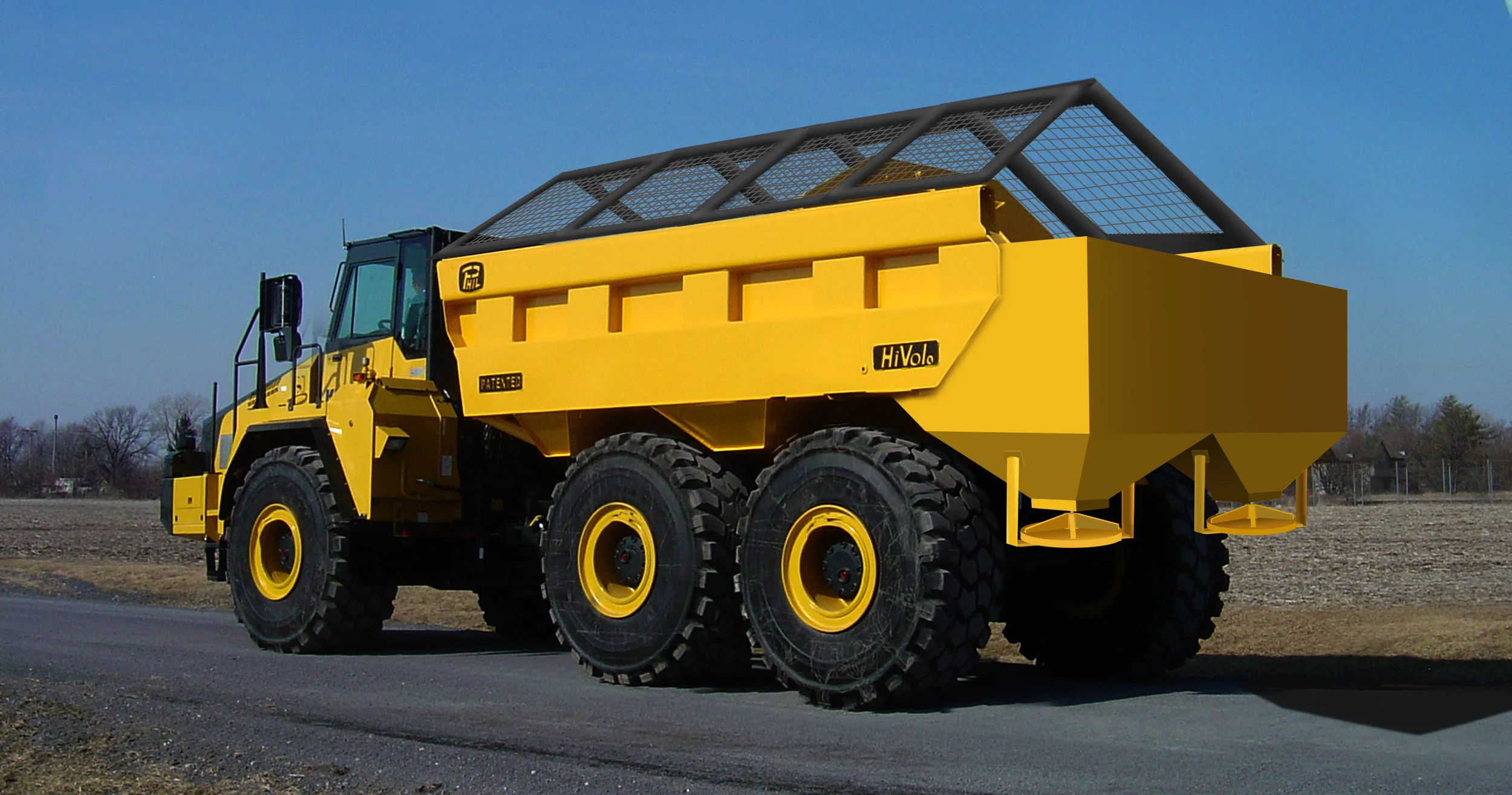 Material Spreader for Applications from Mining to Landfills