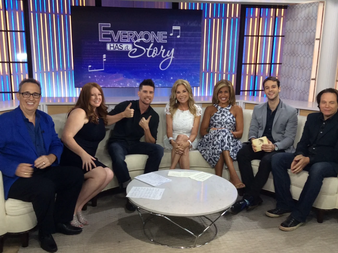 Pete on the Today Show with Kathy Lee and Hoda. 