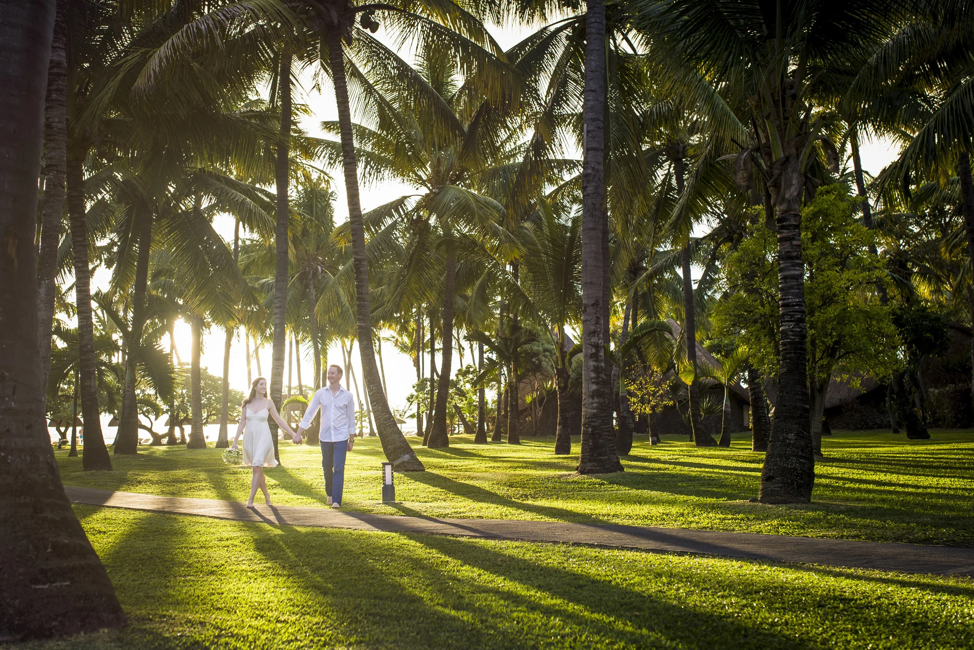 Mary and Brendan at La Pirogue Resort - Flic en Flac, Mauritius