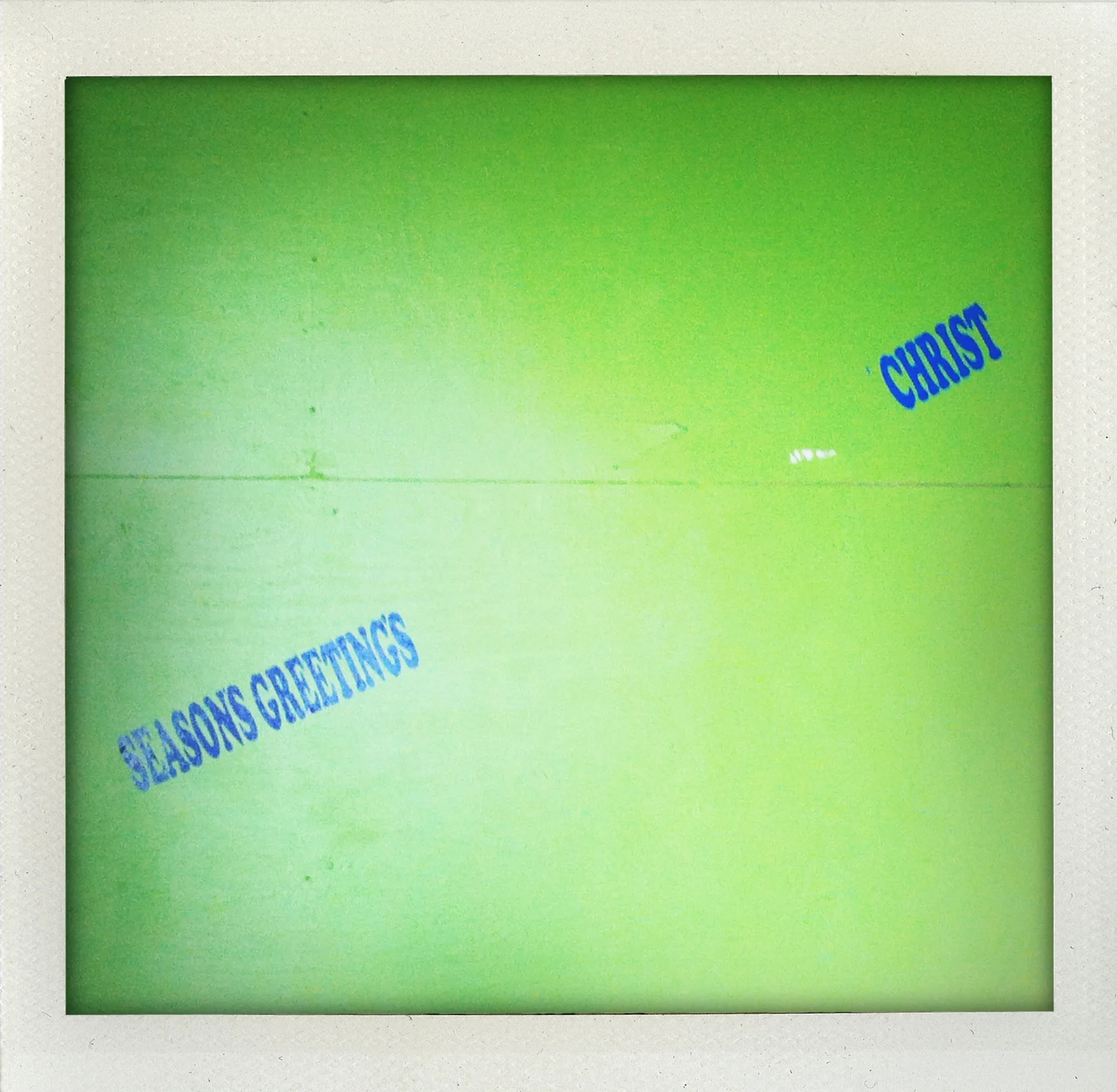 Seasons Greetings... Christ