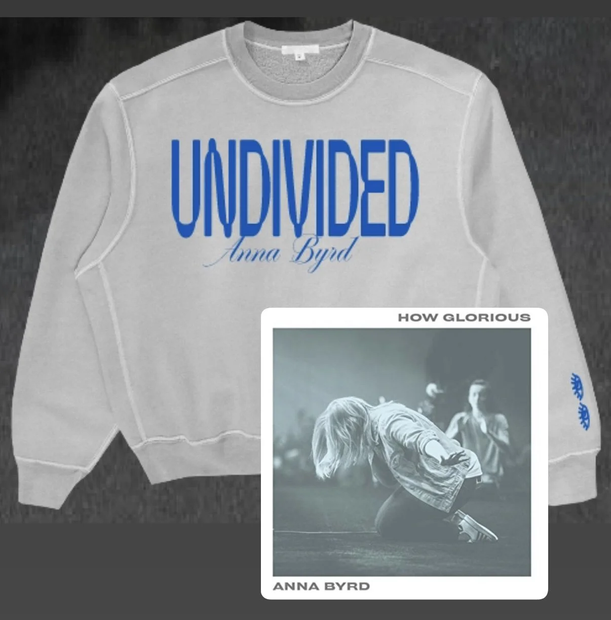 Undivided Sweatshirt / How Glorious CD Bundle