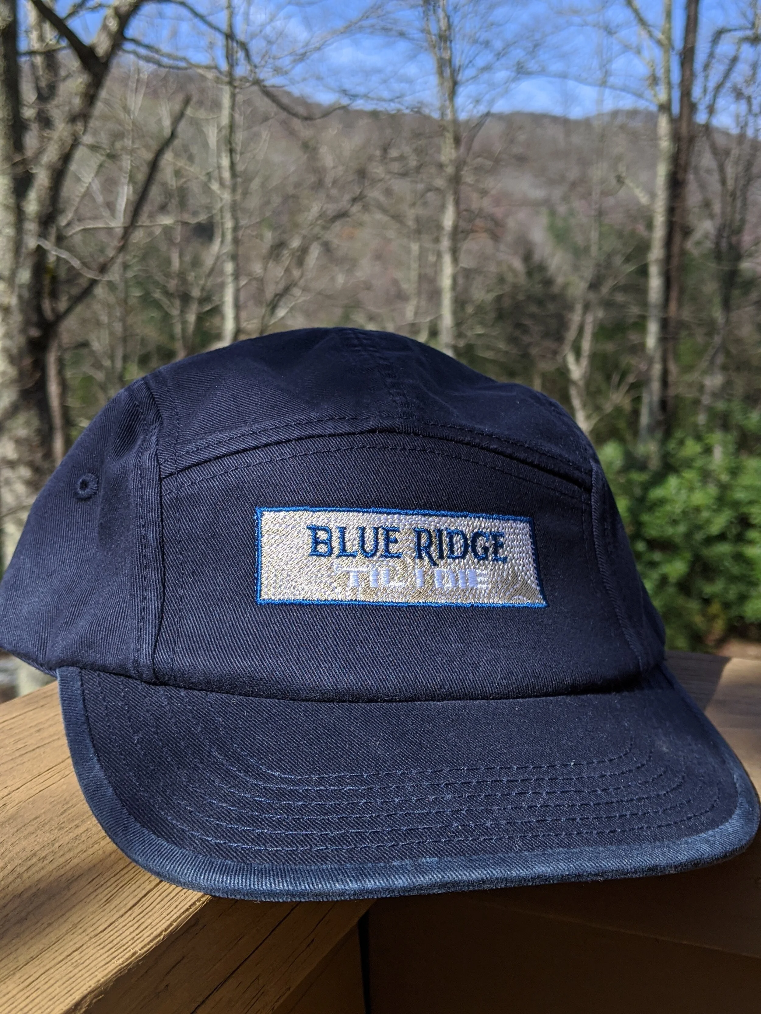 Blue Ridge 5 Panel Hat — DEATH BY INK 