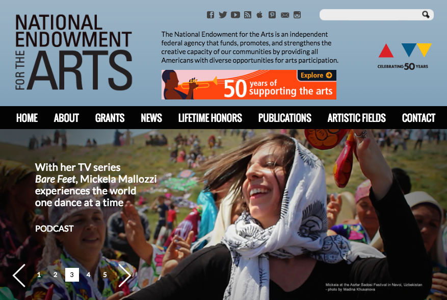 Listen to Mickela's interview on the National Endowment for the Arts "Art Works" Podcast!