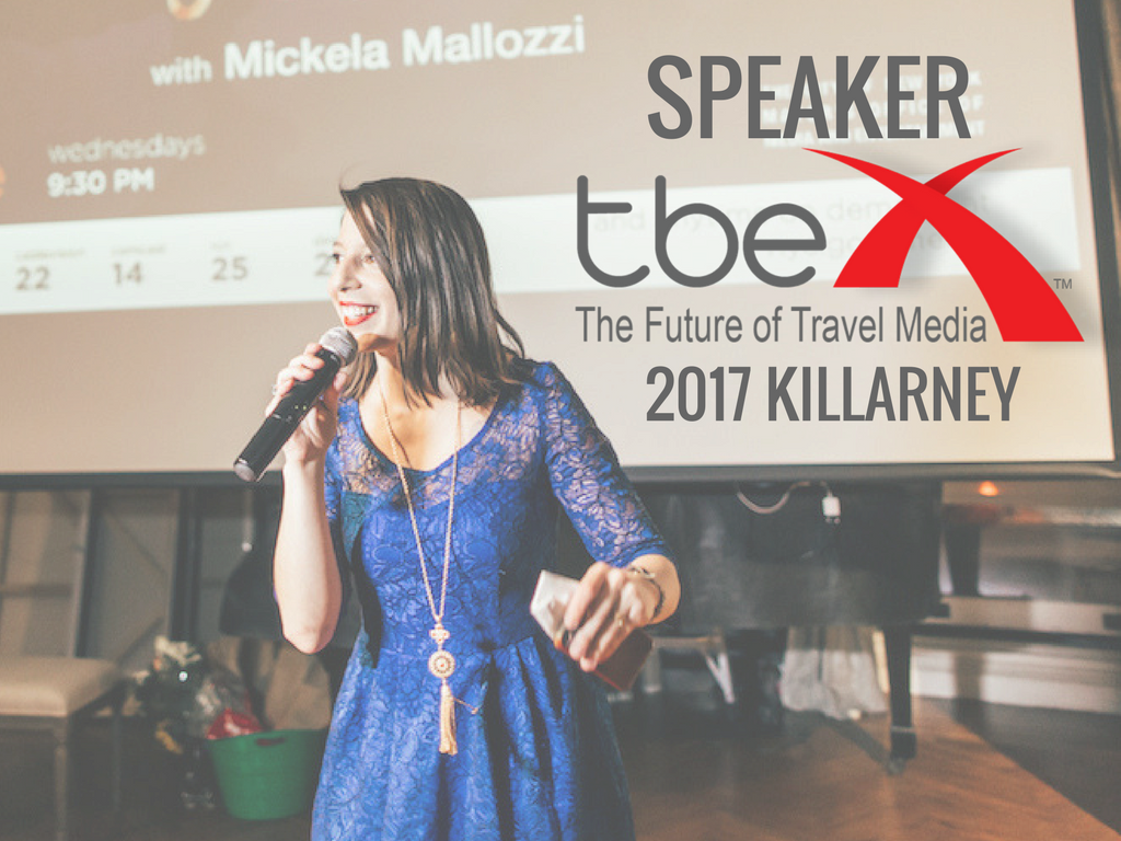 Mickela Speaking at TBEX Europe 2017