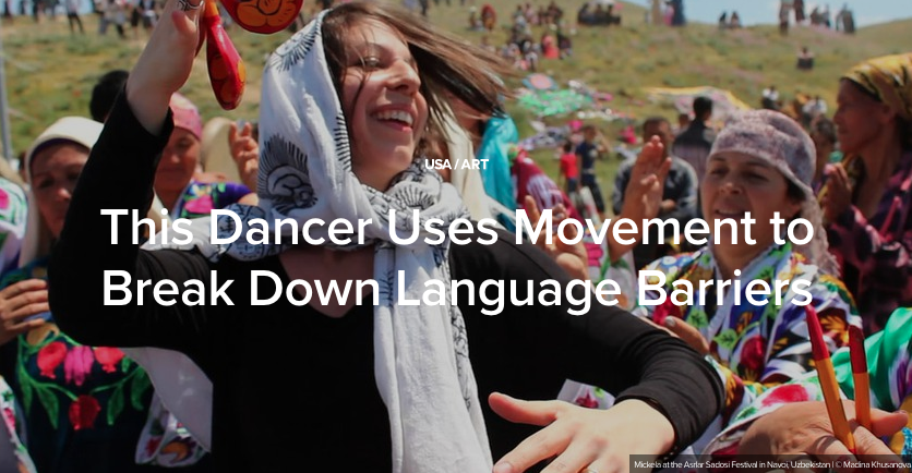 Mickela Featured on The Culture Trip