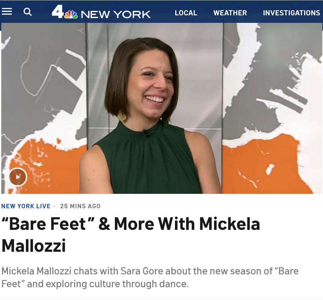 Mickela on NBC New York Live