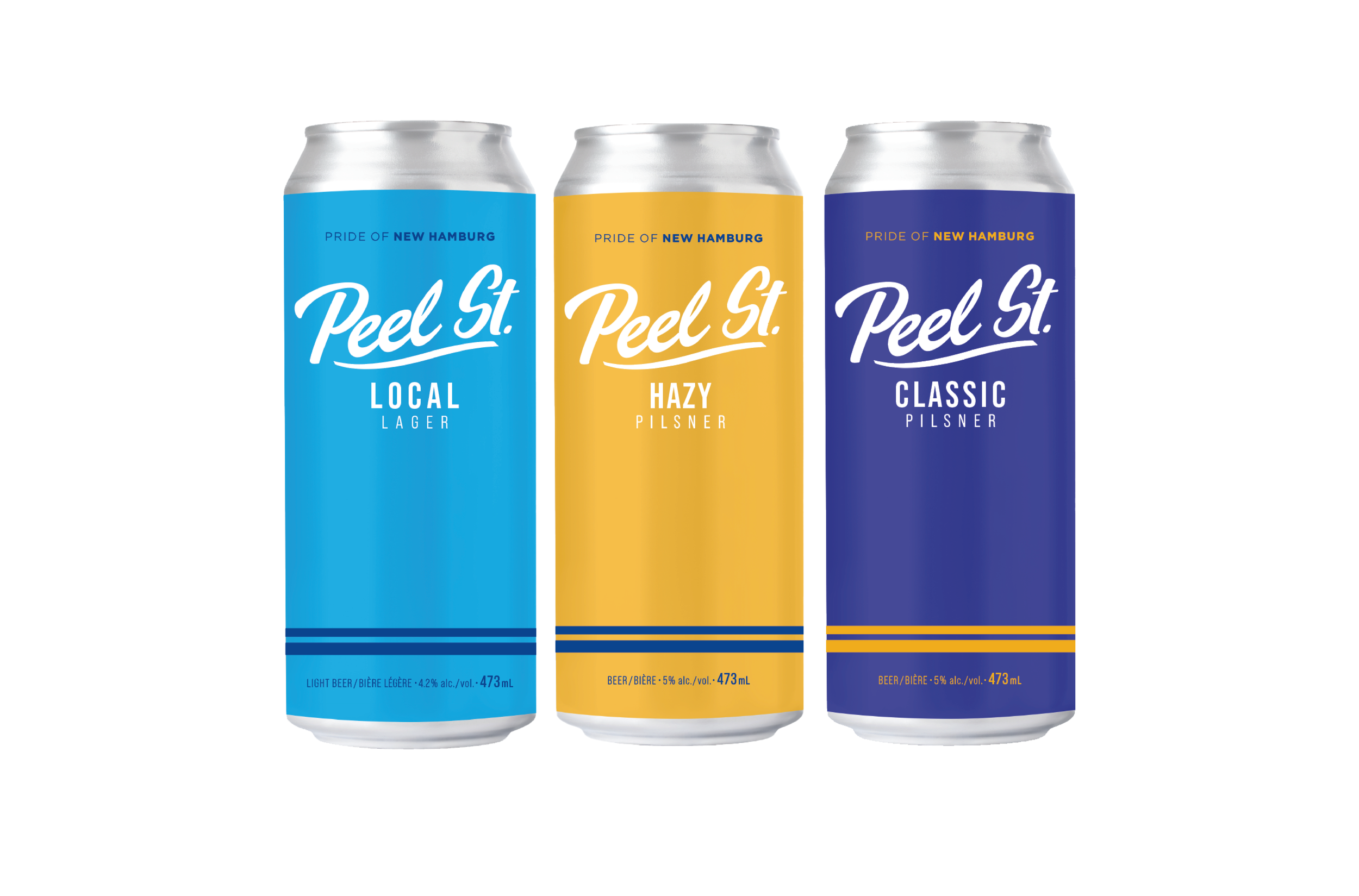 Retail design, graphic design, packaging and marketing materials created by Creativesphere for Peel Street Beverage Company.