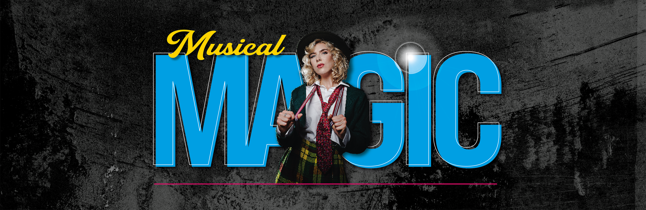 Original logo, theatre marketing, and graphic design created by Creativesphere for the musical Guys and Dolls.