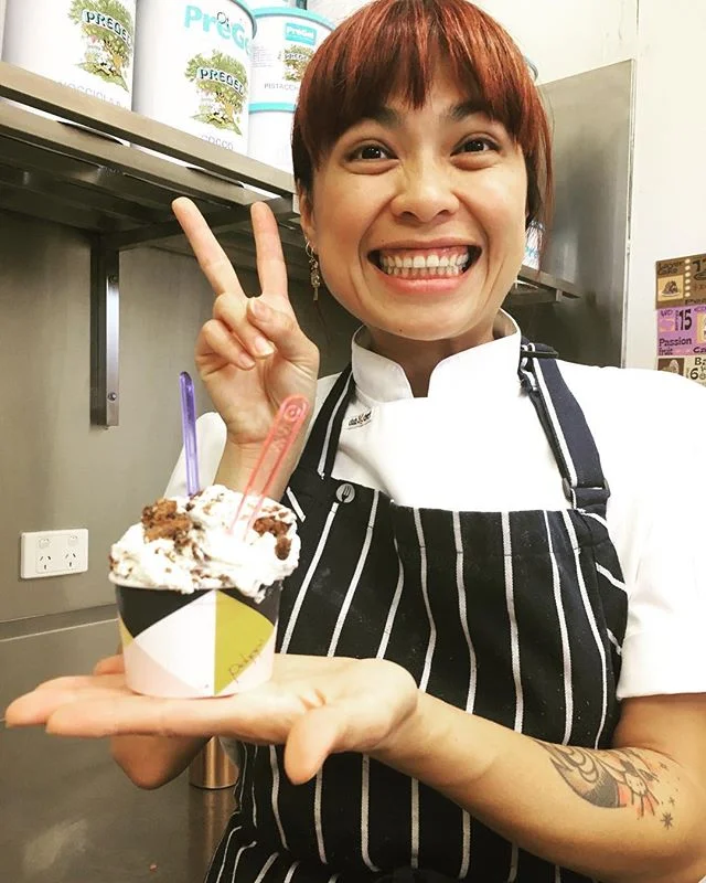 As some of you may already knew that I’m now making gelato for one of the Melbourne yummiest @pidapipo_gelateria while I’m not going to school of private chefing. Next time you are in Windsor please come in grab a delicious gelato and say g’day to me 🍦🍦🍦