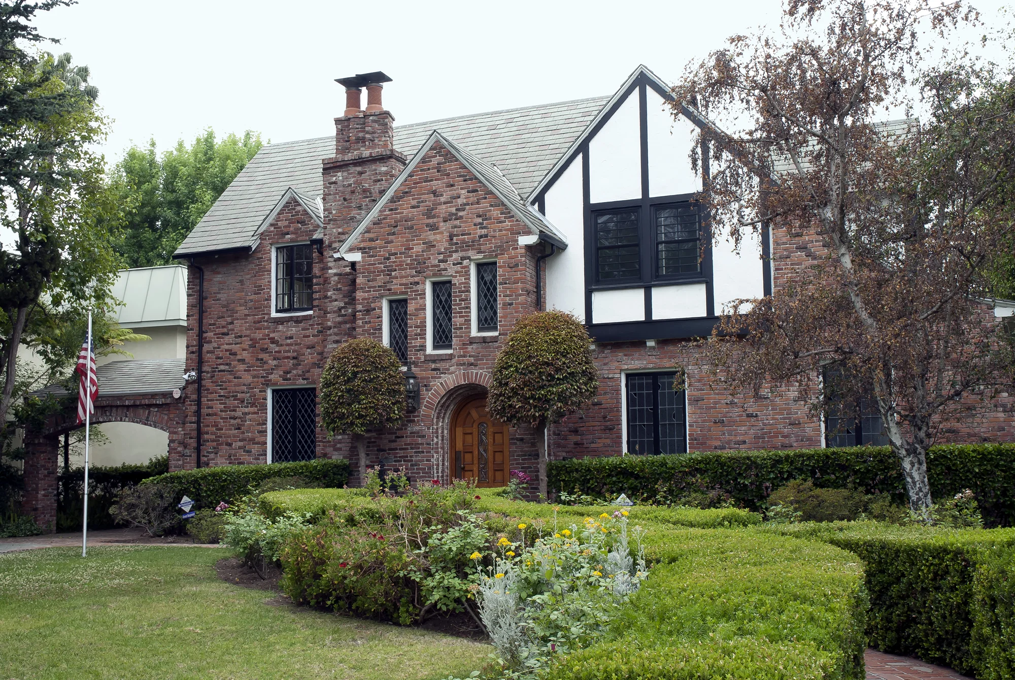 In Progress - Charming Beverly Hills English Tudor Remodel This original 1930's English Tudor brick home is getting a facelift! The interior of the home has been gutted down to the studs and we are designing everything from cabinetry and finishes to the interior design & decor. This project is slated to finish by Fall 2018.
