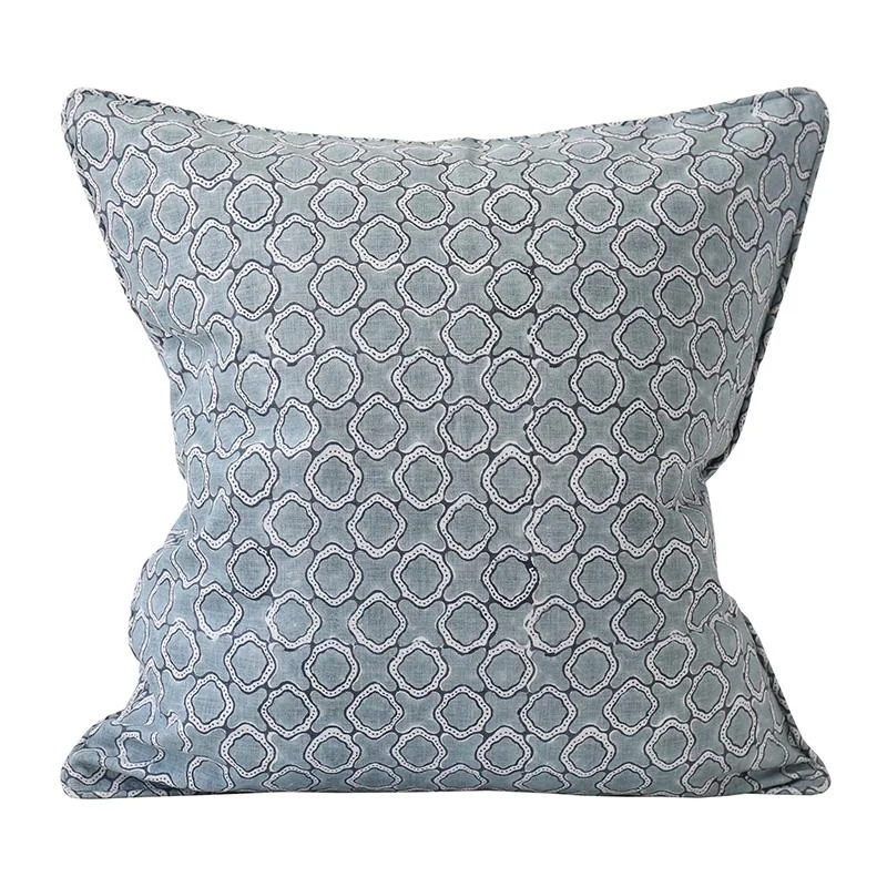 Faro Dusk Linen Throw Pillow