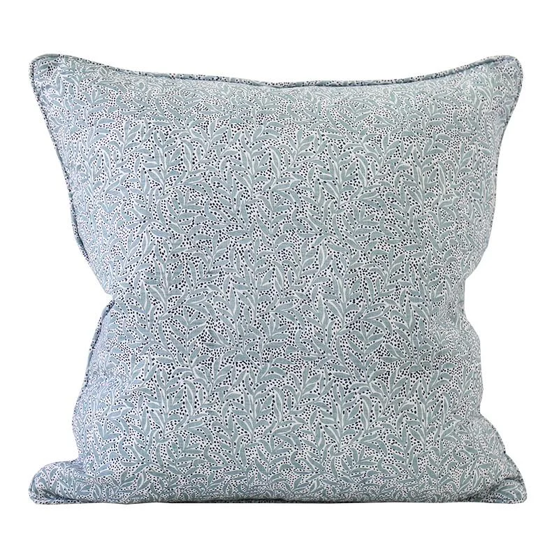 Granada Dusk Linen Throw Pillow