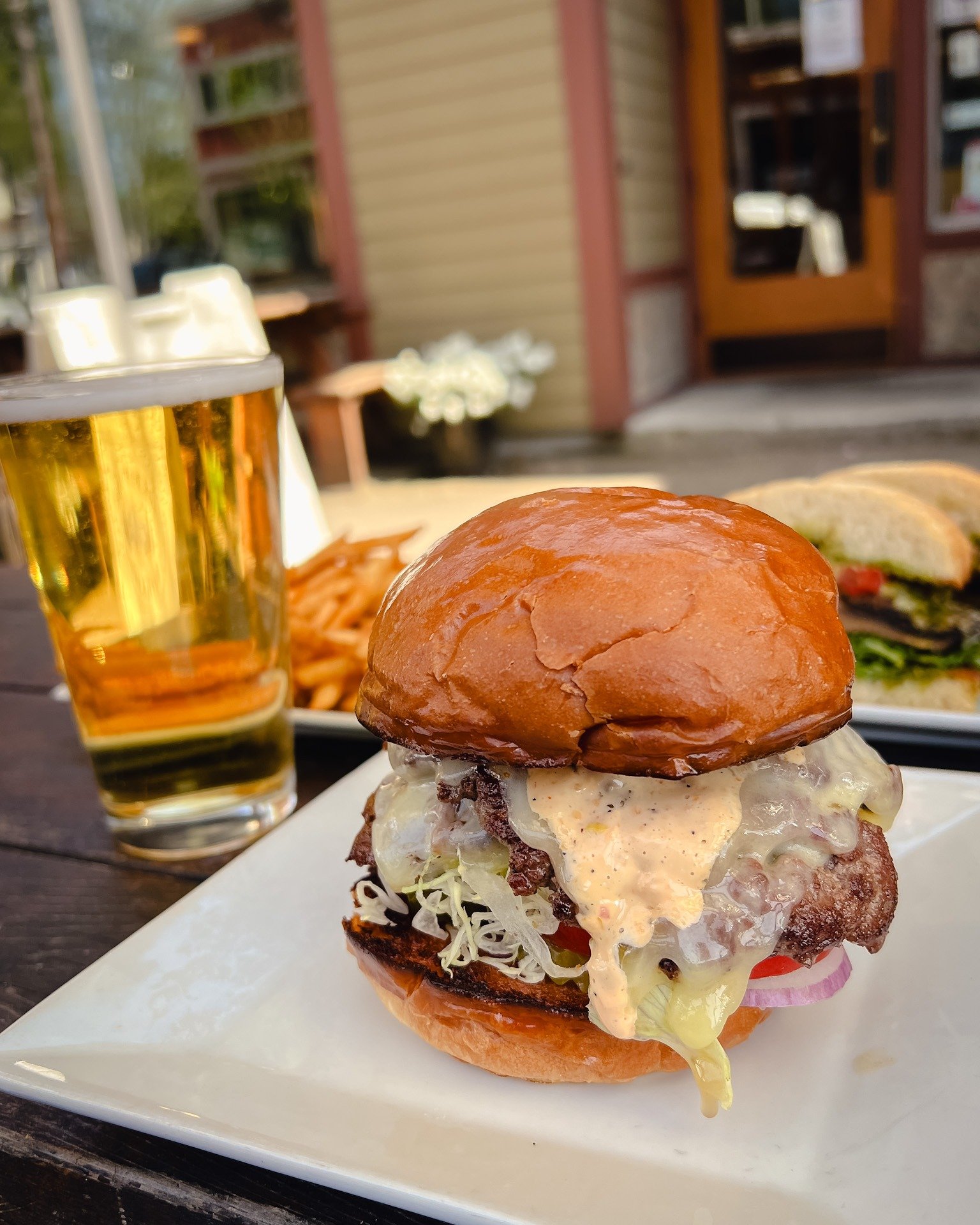 A beer and a burger is exactly what this weekend calls for.