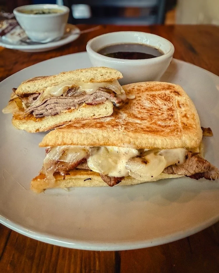 Cascadia Dip fans, this one&rsquo;s for you. 👀

This week&rsquo;s special brings the same cozy, dunkable energy:
Roast beef, grilled onions, Provolone, horseradish mayo, and au jus on ciabatta.
It's filling the Dip-shaped gap on the menu&mdash;come 