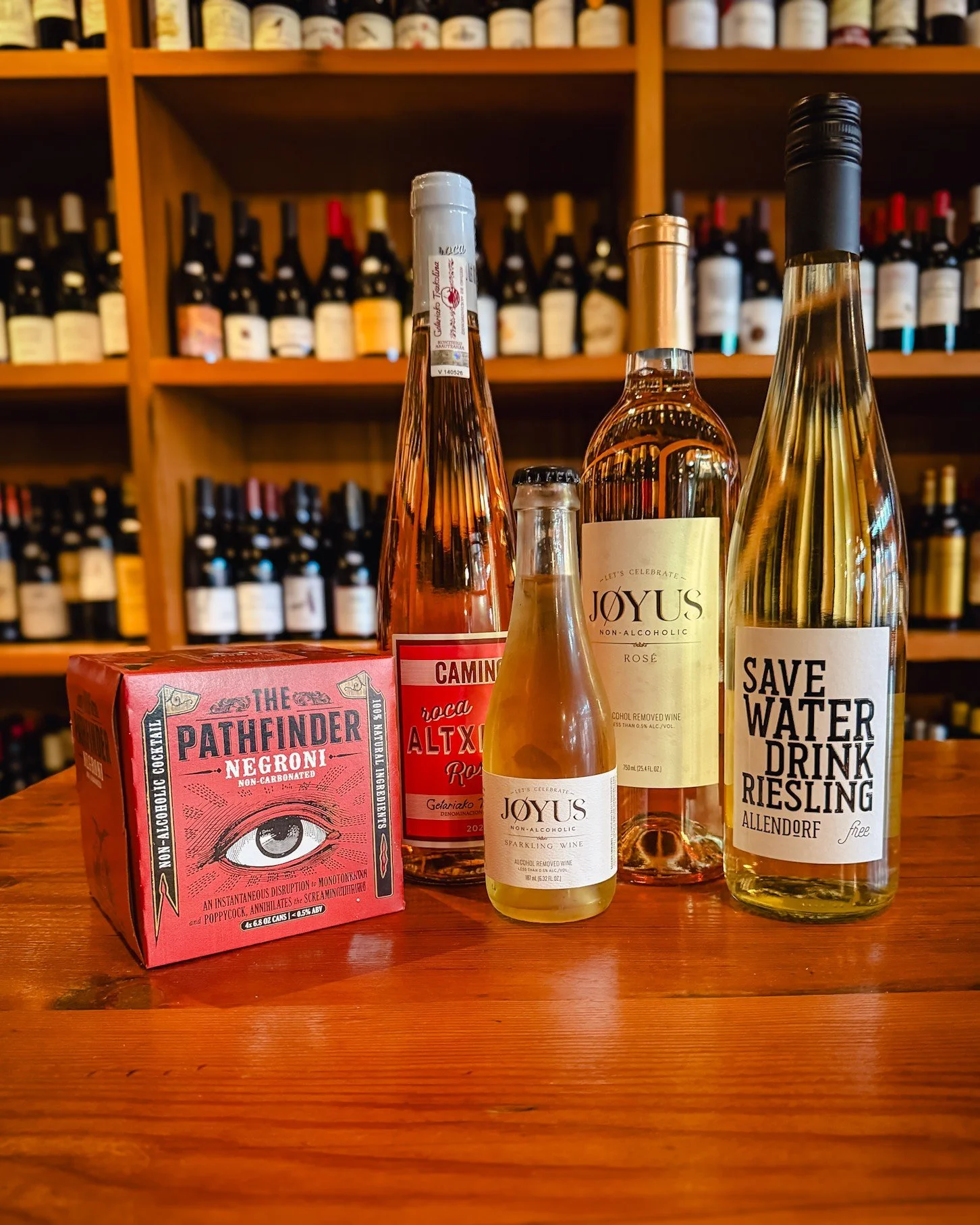 Building out your Thanksgiving lineup? Don&rsquo;t forget the NA side of the table. We&rsquo;ve got non-alcoholic wines, bubbles, and ready-to-sip cocktails that keep things festive without the buzz.

Perfect for pre-dinner snacks, the main event, or