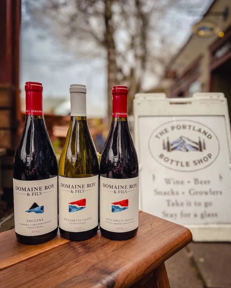 No Friday night tasting this week, but we&rsquo;re making it up with a FREE tasting.

Join us tonight, November 26, for a free @domaineroy tasting.

We&rsquo;ll be pouring three beauties from Dundee: elegant Pinot Noir, a crisp Chardonnay, and that c